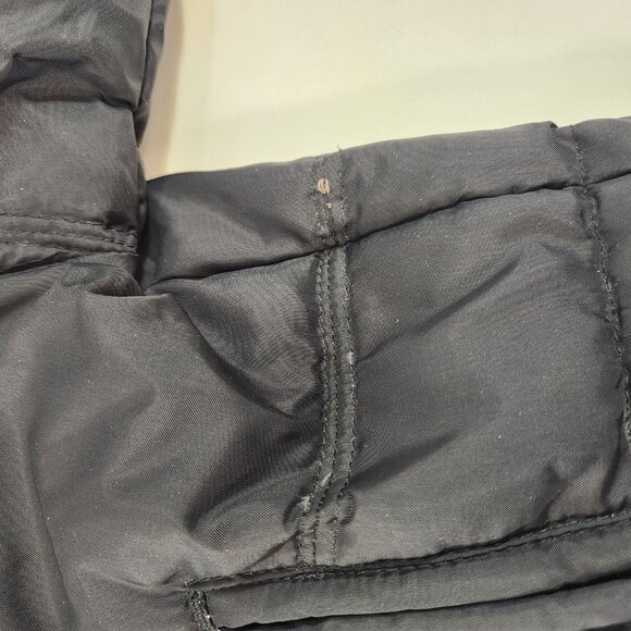 Vintage Le Chateau Cropped Puffer Bomber Jacket Size Small - Picture 12 of 14